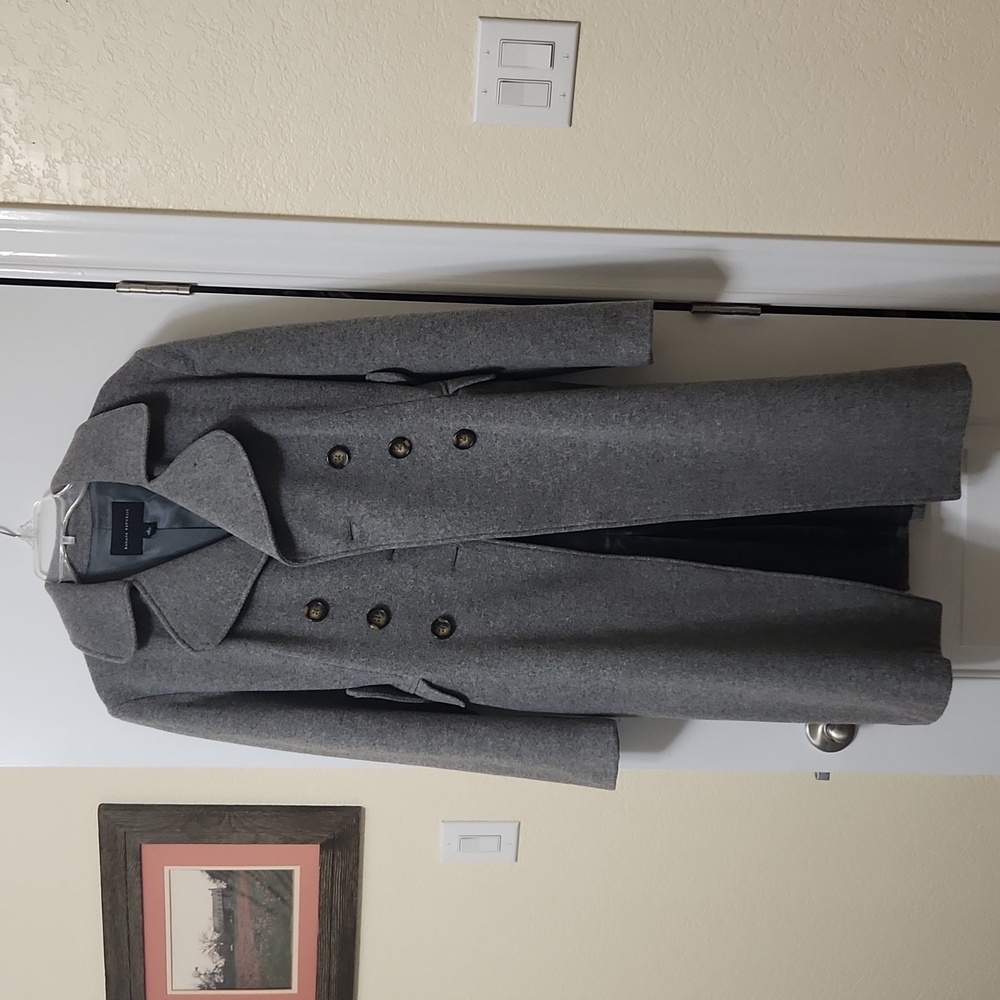 Wool and cashmere banana republic coat